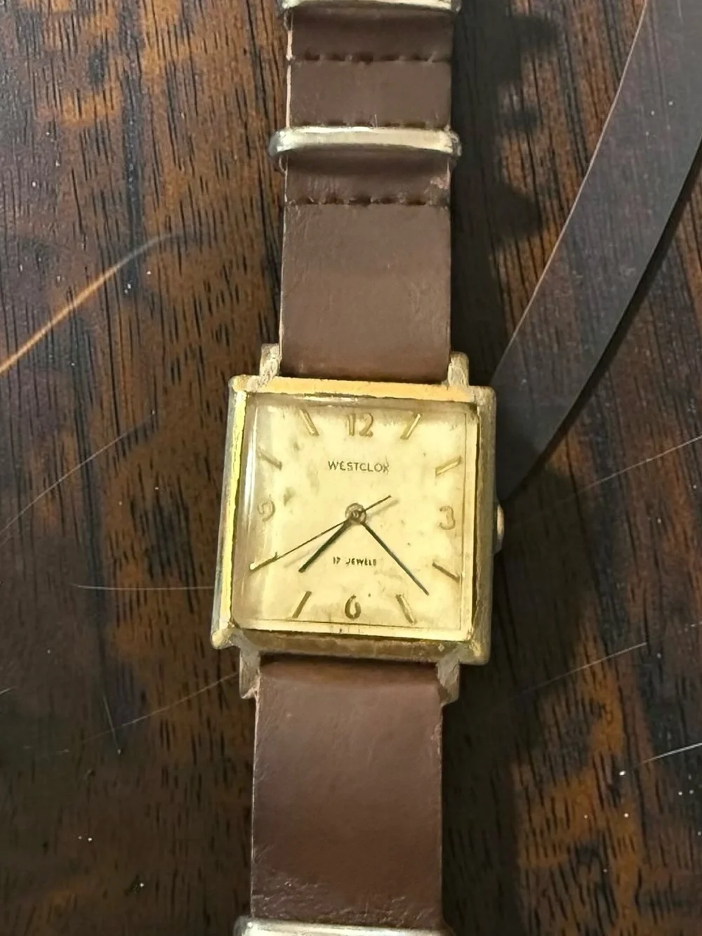 Vintage Westclox 17 Jewel Restomod Watch – Morioka Japan Y481C Quartz – Running